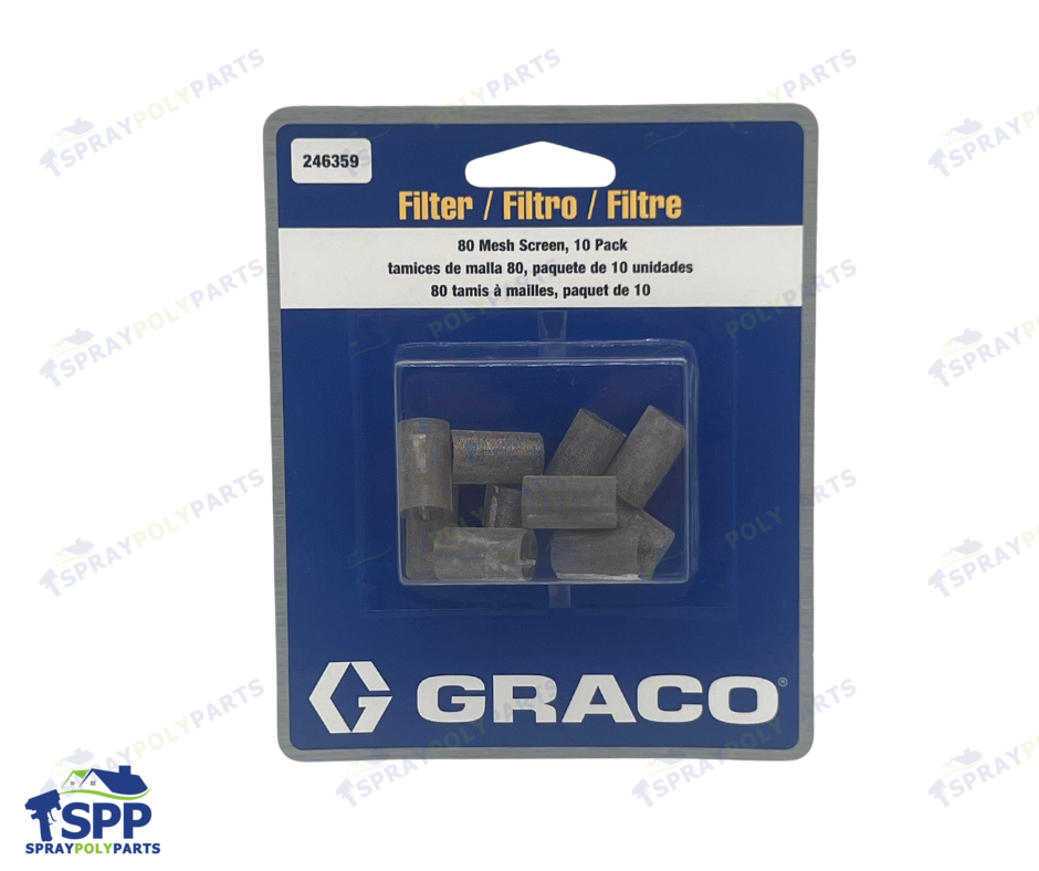 80 mesh Screen for Graco Gun (comes in various sizes) (246359)
