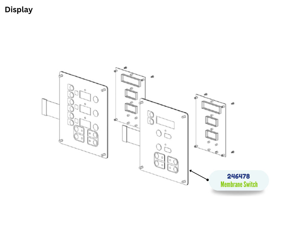 PUMP MEMBRANE REPAIR KIT (246478)