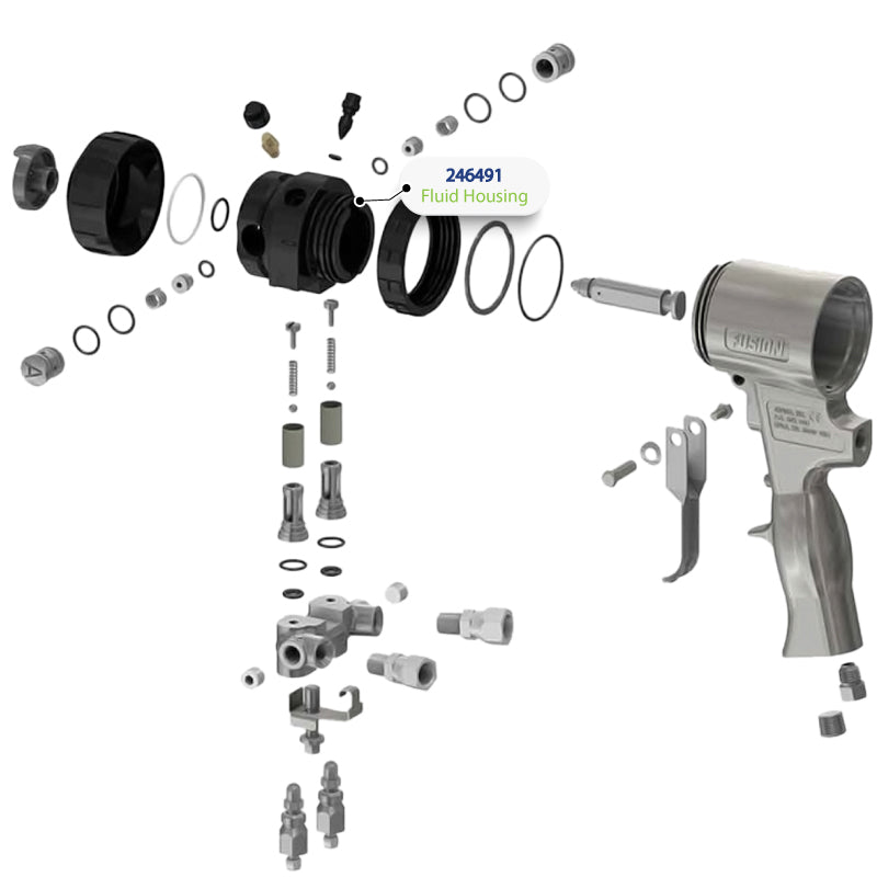 HOUSING,FLUID ASSY, REPAIR (246491)
