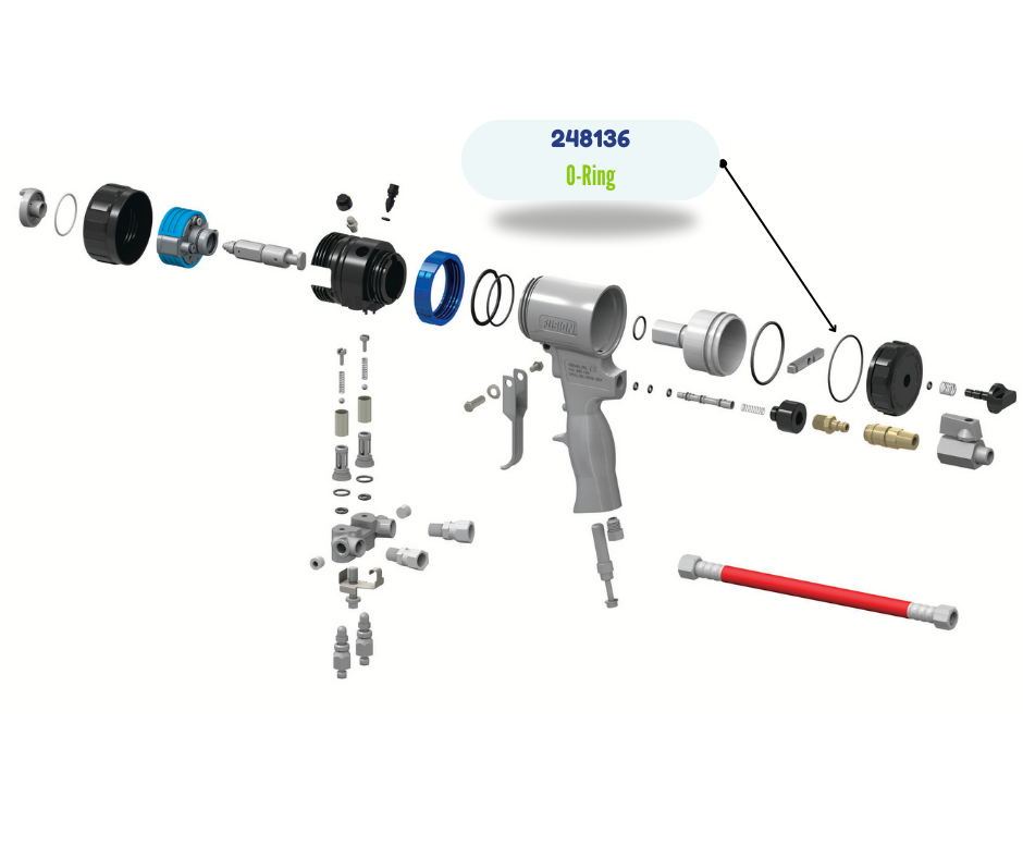 BACK CAP ORING BULK KIT (248136)