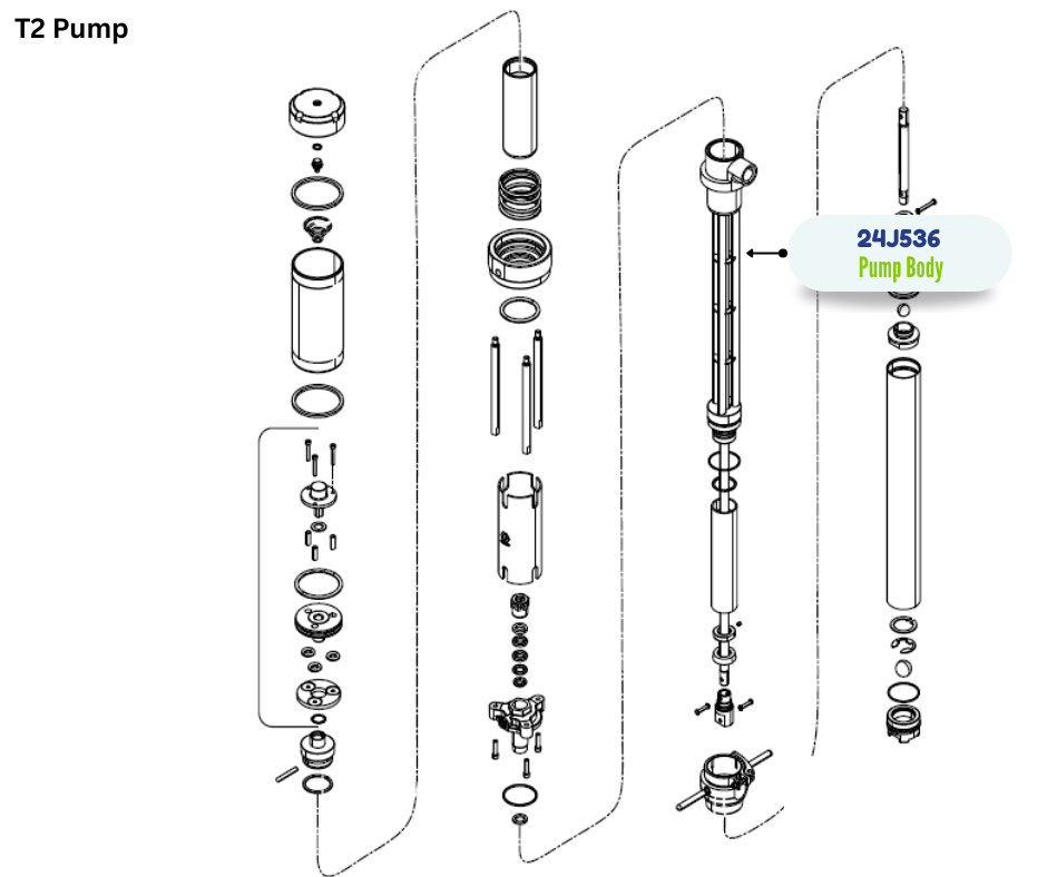 GRACO PUMP BODY KIT 2 (24J536)
