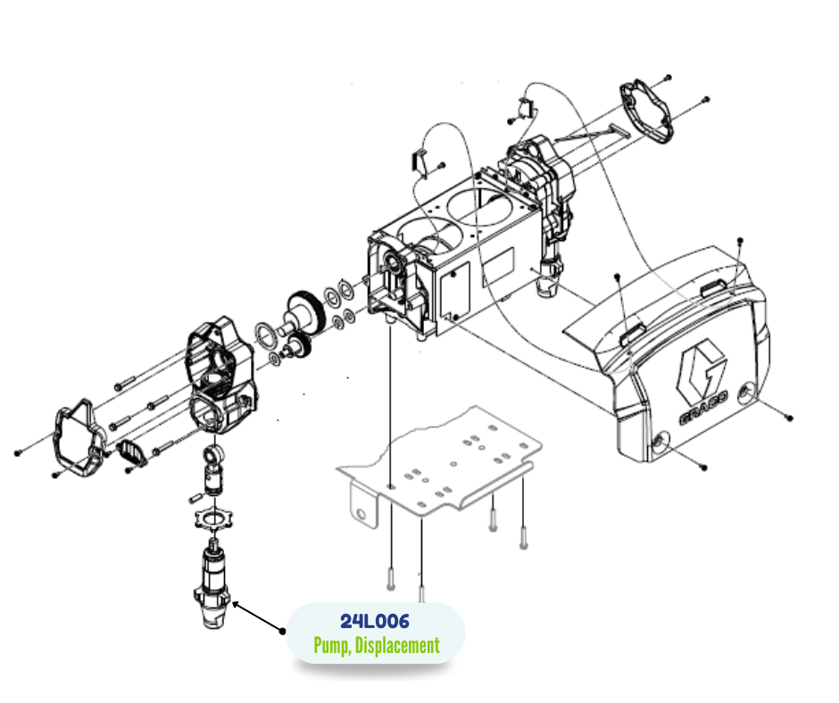 GRACO DISPLACEMENT PUMP KIT (24L006)