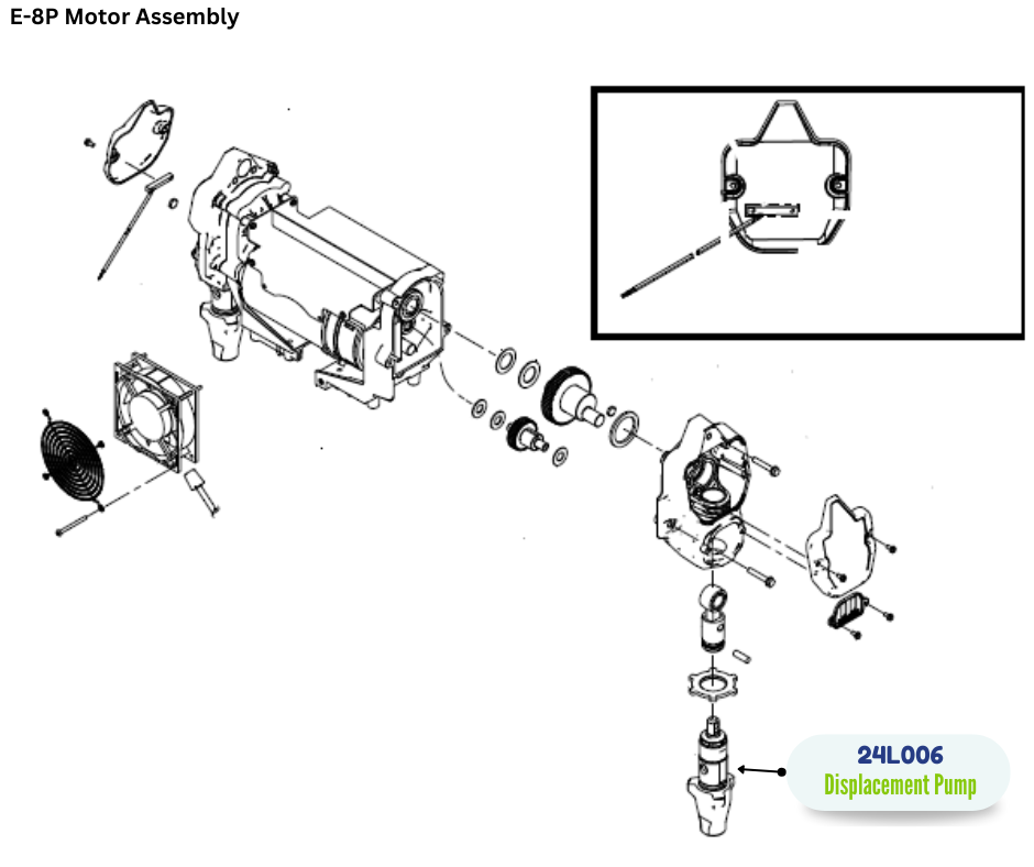 GRACO DISPLACEMENT PUMP KIT (24L006)