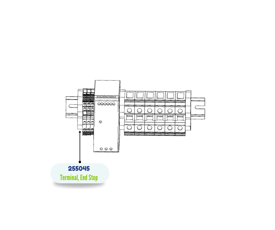 CLAMP END BLOCK KIT (255045)