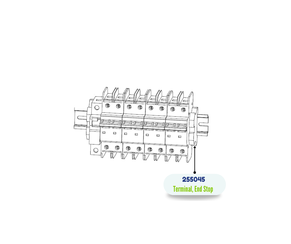 CLAMP END BLOCK KIT (255045)