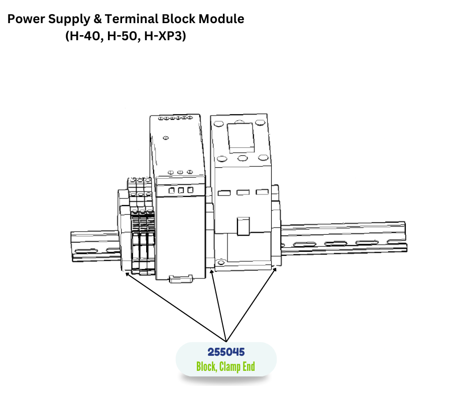 CLAMP END BLOCK KIT (255045)