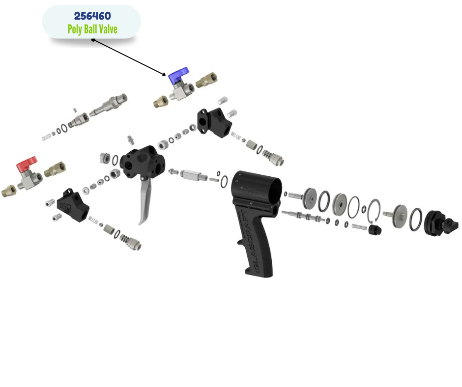 B SIDE VALVE KIT (256460)