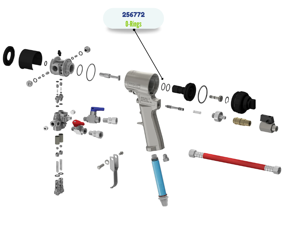 6 PK ORING FUSION CS SM PSTN KIT (256772)