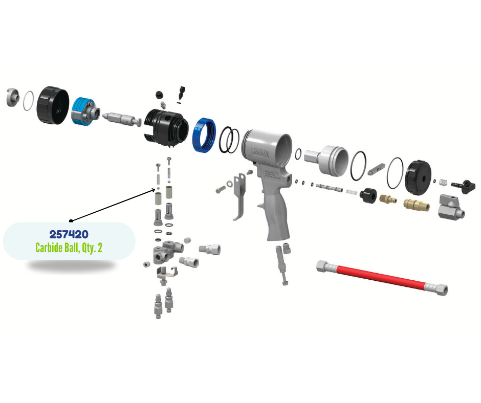KIT,ACCESSORY,CHK BALL,10 PK (257420)