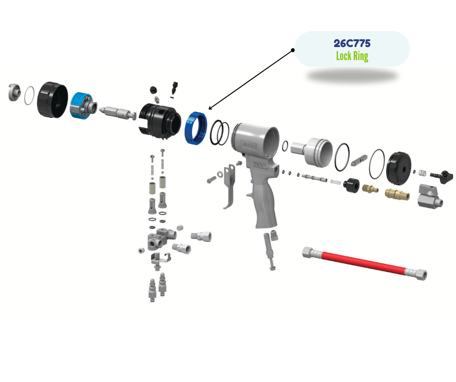 FUSION PC MIDDLE RING KIT (26C775)