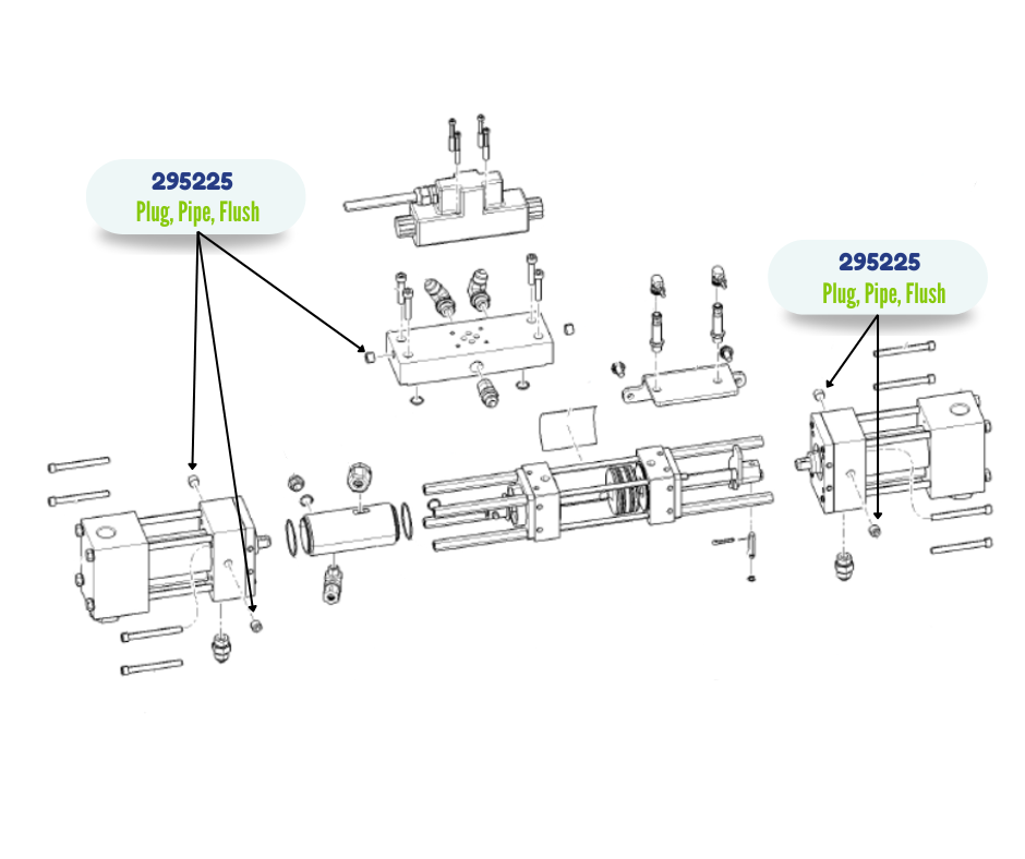 FLUSH PIPE PLUG (295225)