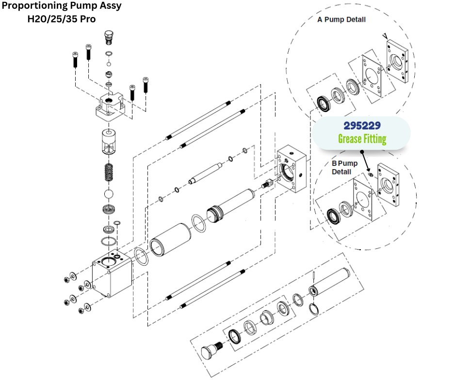 GRACO 1/428 GREASE FITTING (295229)