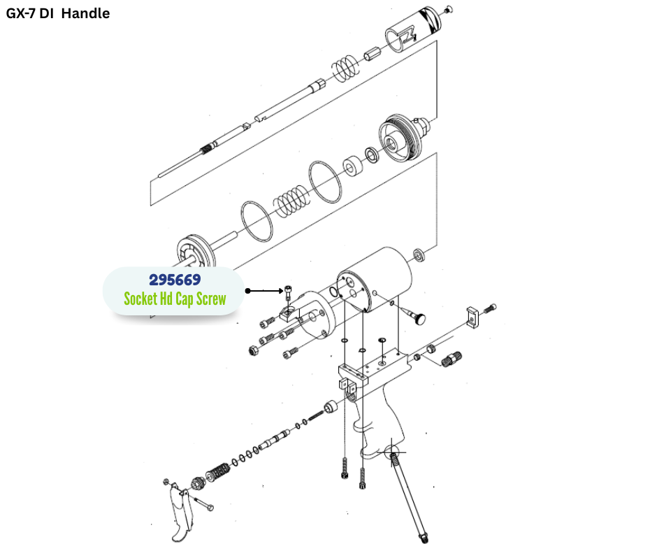 GRACO MODIFIED SOCKETHEAD CAP SCREW (295669)