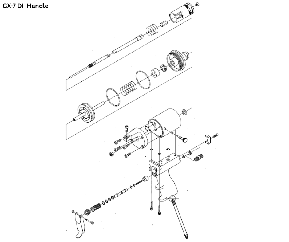 GX7 DI GUN HANDLE (295809)
