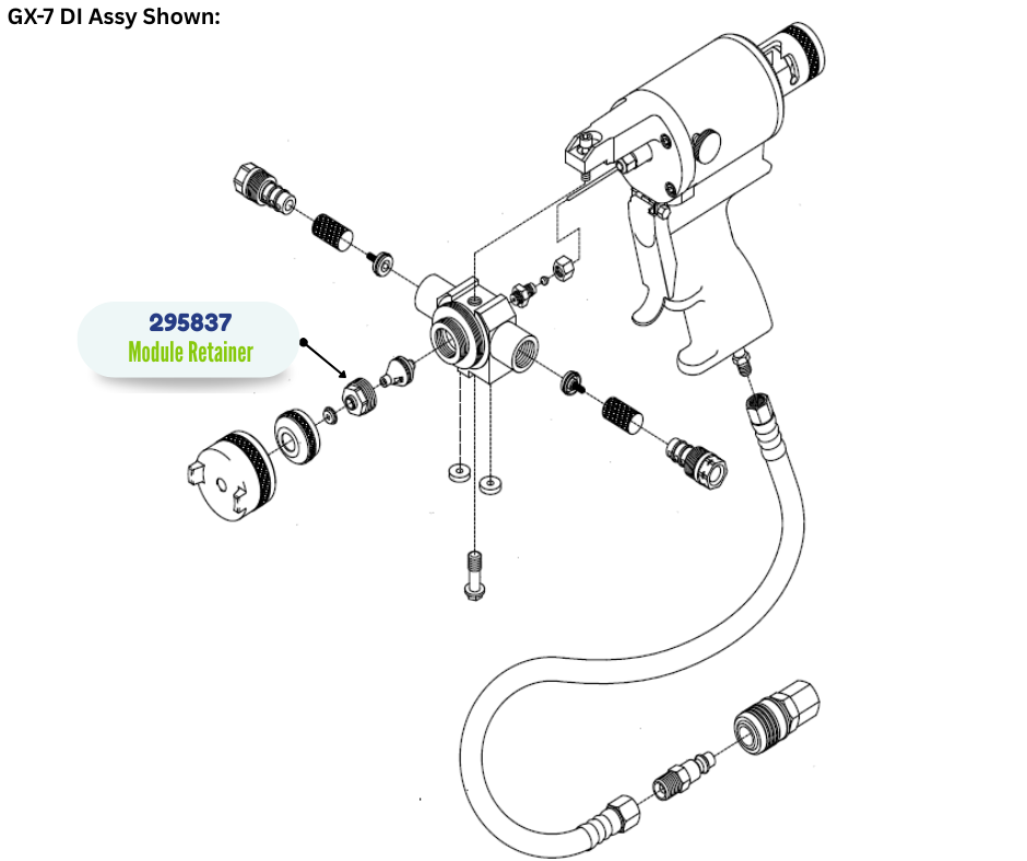 GRACO MODULE RETAINER (295837)