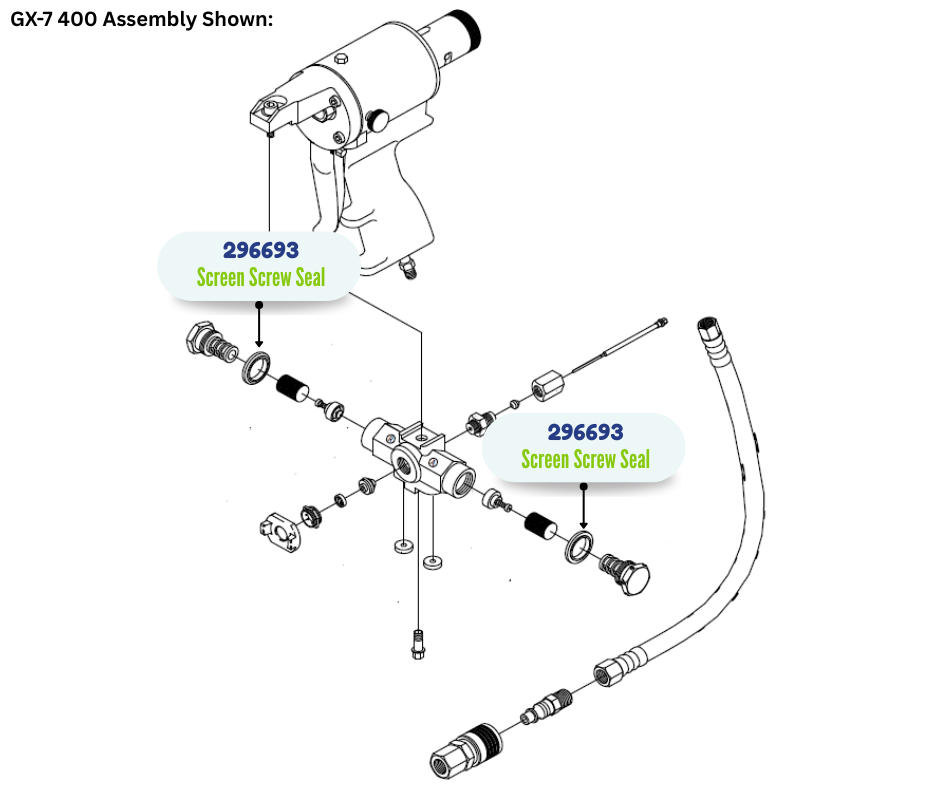 SCREEN SCREW SEAL KIT (296693)