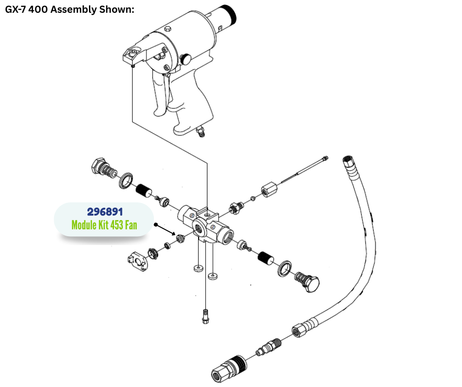 GRACO MODULE FAN KIT (296891)