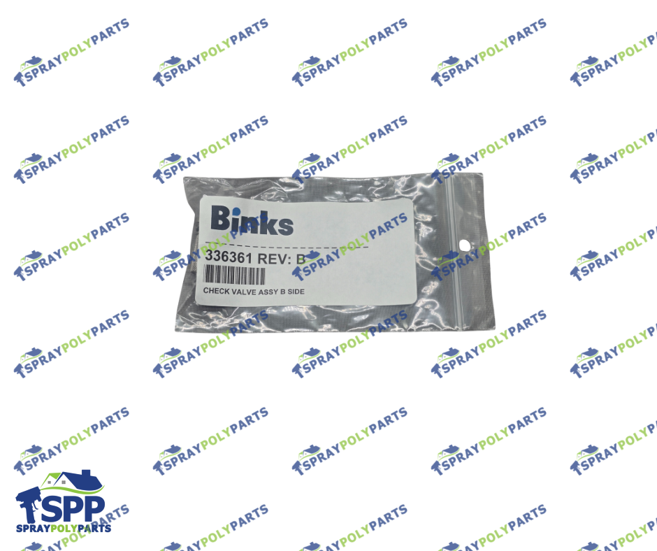 BINKS CHECK VALVE B SIDE (336361)