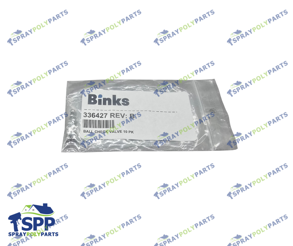 BINKS BALL CHECK VALVE (10 PK) (336427)
