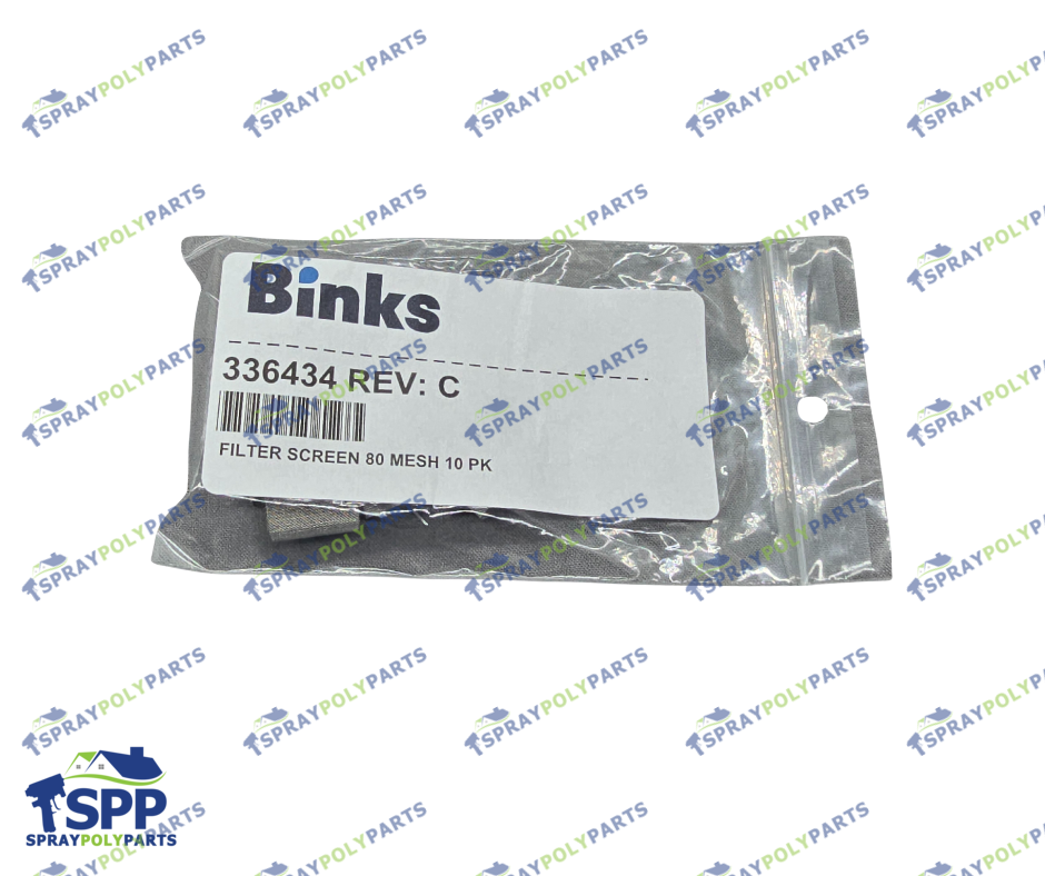 BINKS FILTER SCREEN 80 MESH 10 PK (336434)