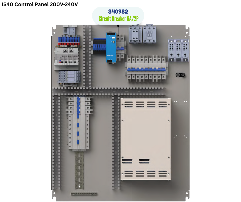 BINKS CIRCUIT BREAKER 6A/2P C TRIP (340982)