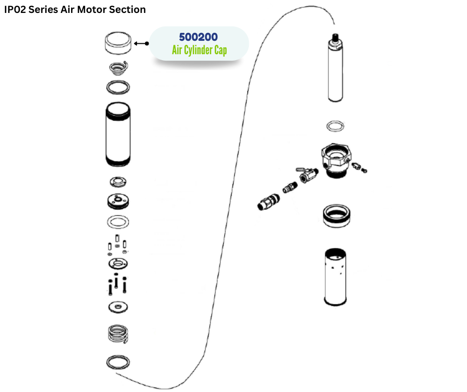 IPM AIR CYLINDER CAP (500200)