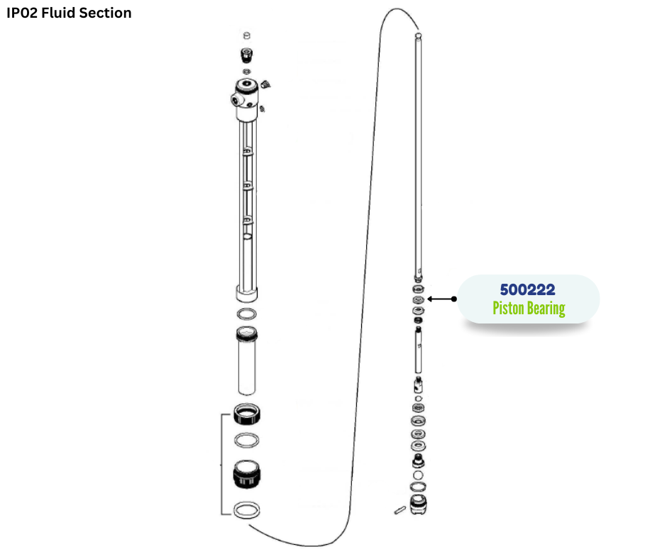 IPM PISTON BEARING PEEK (500222)