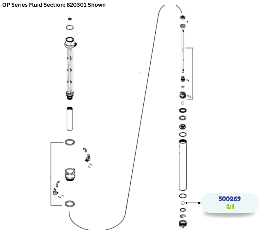 IPM INTAKE VALVE BALL (500269)