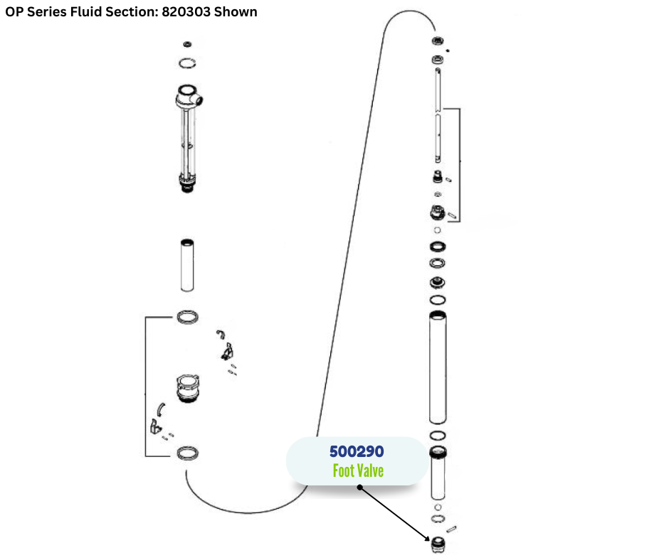 IPM FOOT VALVE (500290)