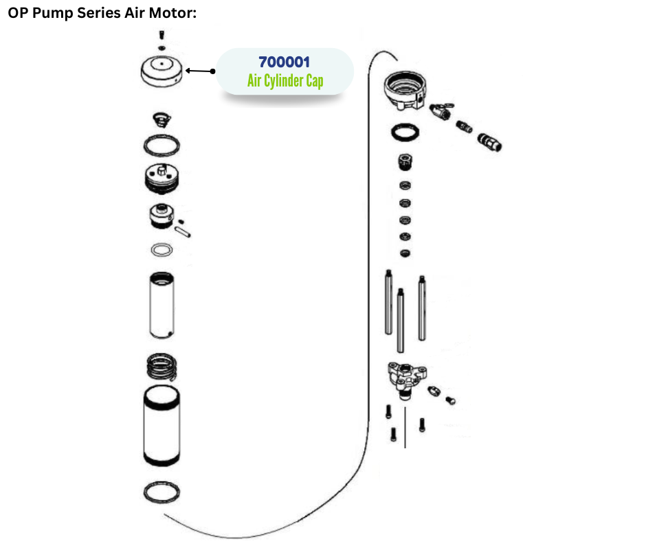 IPM AIR CYLINDER CAP (700001)