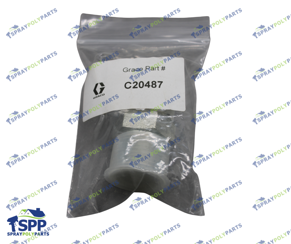 GRACO HEX NIPPLE FITTING (C20487)