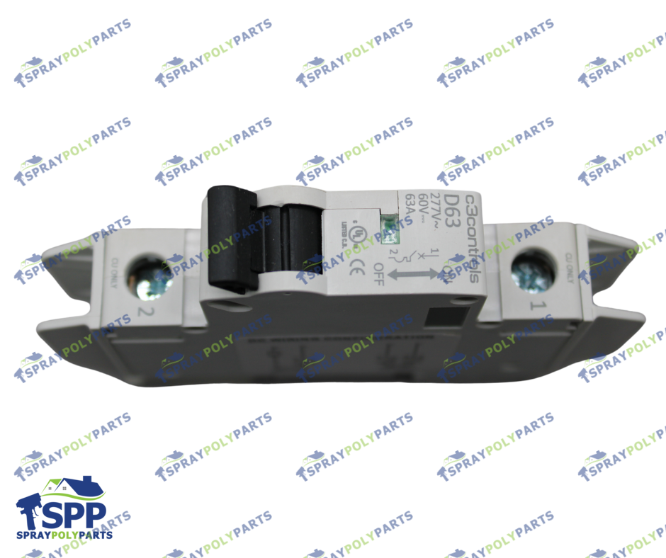 PMC CIRCUIT BREAKER, 63A, 1 POLE (EL150) (EL-150)