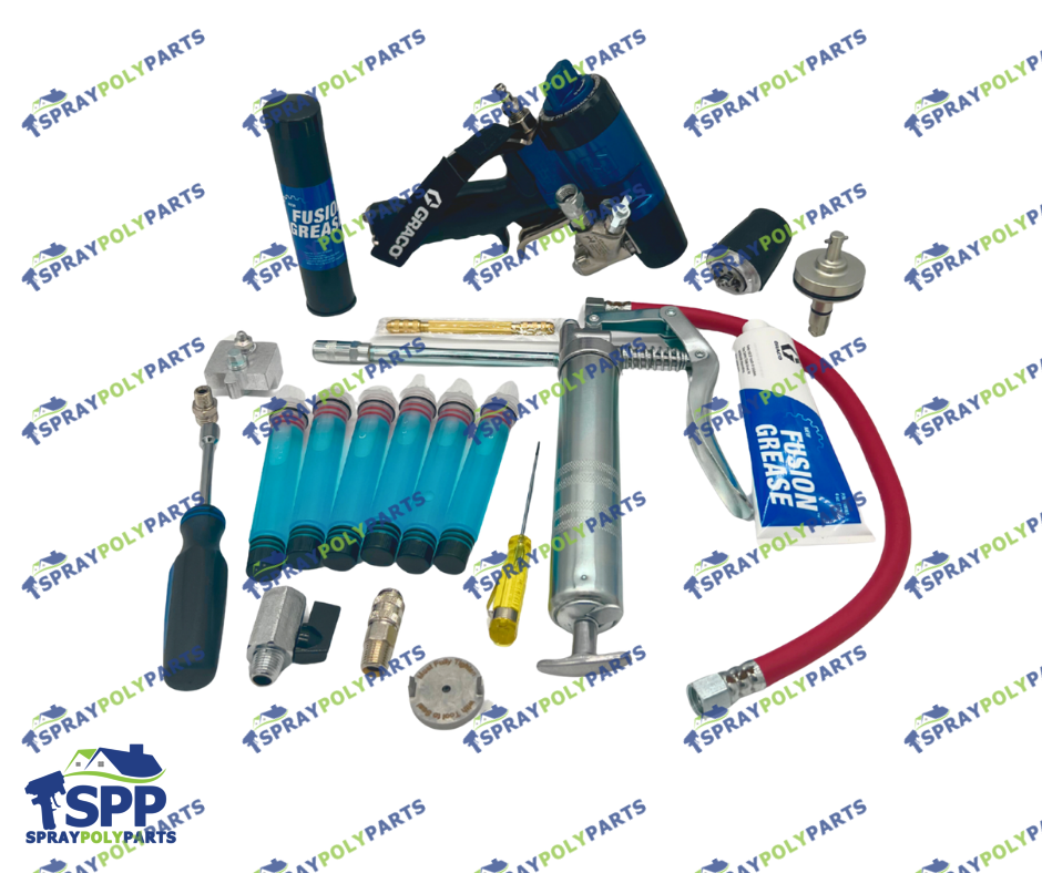 GRACO FX POLYUREA GUN WITH ROUND MIX CHAMBERS 29,34&37 (FX9011)