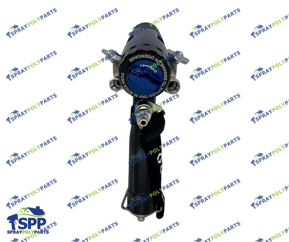GRACO FX POLYUREA GUN WITH ROUND MIX CHAMBERS 29,34&37 (FX9011)