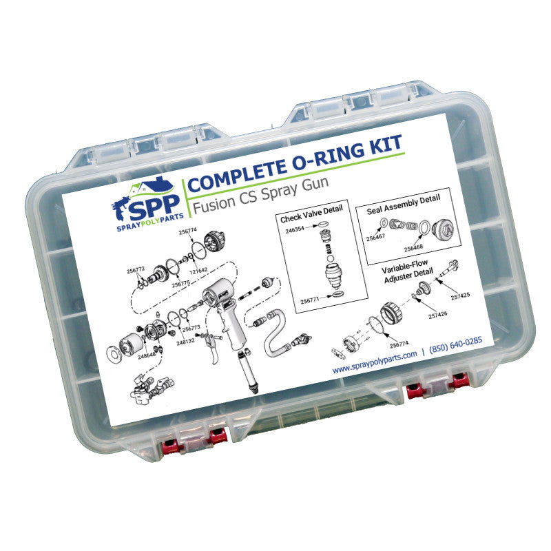 SPP Complete ORing Kit for Fusion Clear Shot (CS) Gun (SPP-CS-KIT)