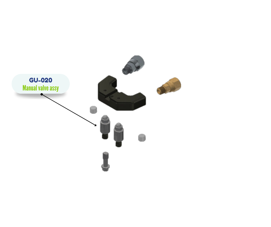 MANUAL VALVE ASSY (GU-020)