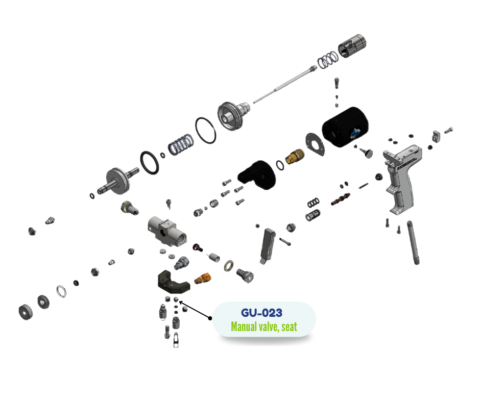 MANUAL VALVE, SEAT (GU023) (GU-023)