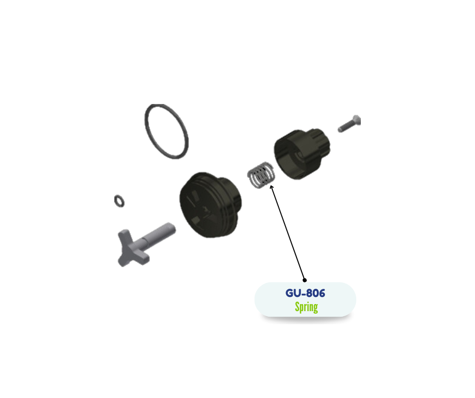 SPRING, LOCK, AP2/3 (GU806) (GU-806)