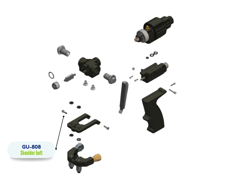 SHLDR BOLT, #632x0.188, 188SS (GU808) (GU-808)