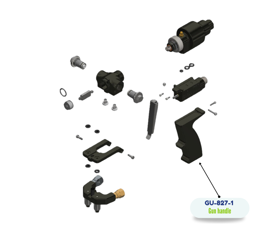 GUN HANDLE, AP2 (GU8271) (GU-827-1)