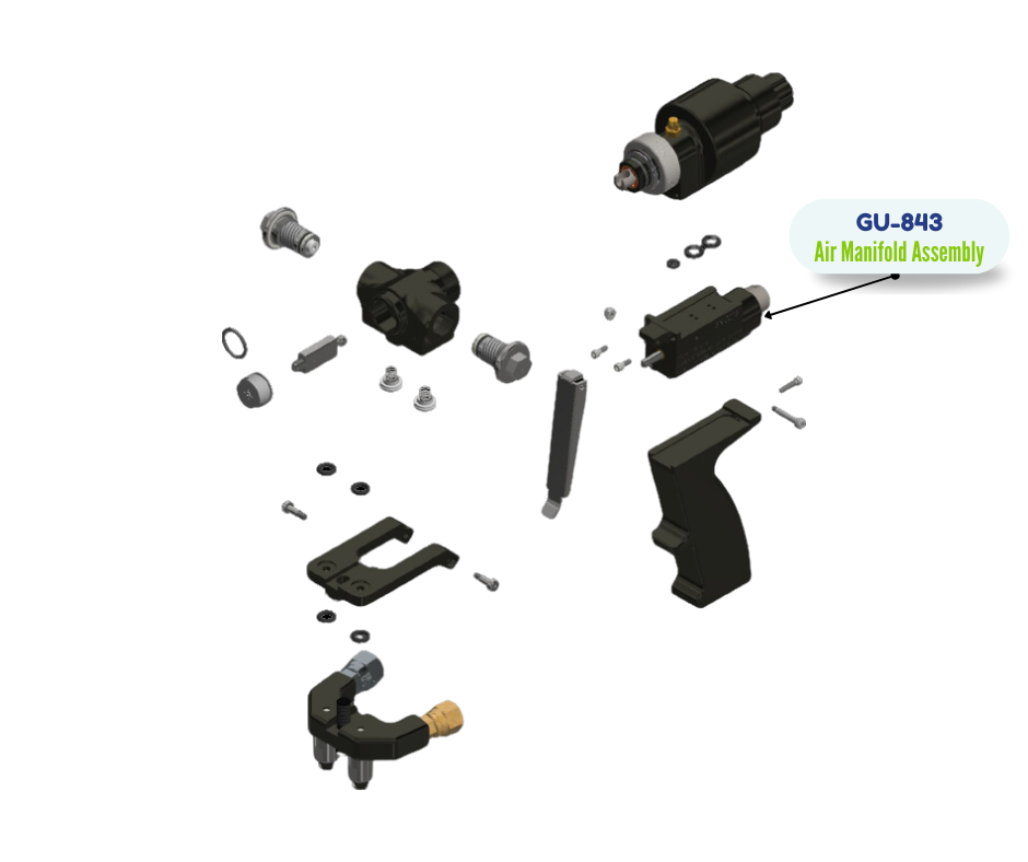 AIR MANIFOLD ASSEMBLY, AP2 (GU843) (GU-843)
