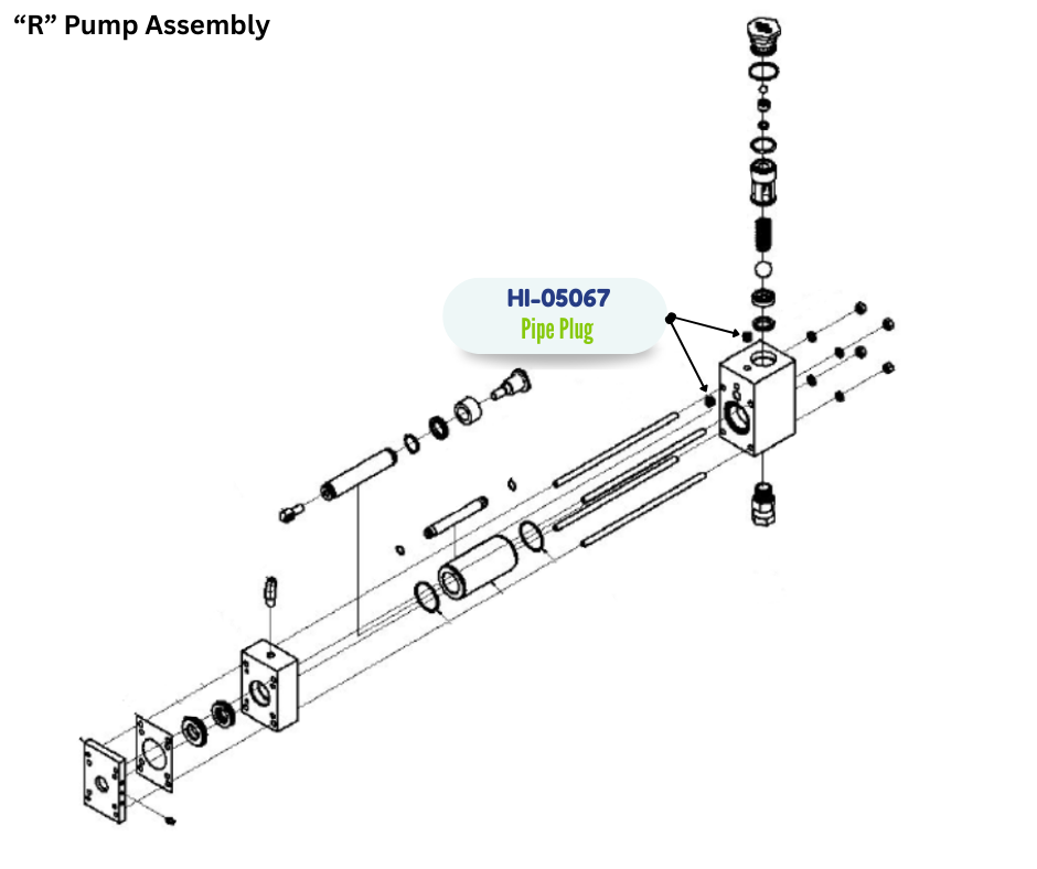 PMC PIPE PLUG 1/4 18; 7/8 TAPER (HI05067) (HI-05067)
