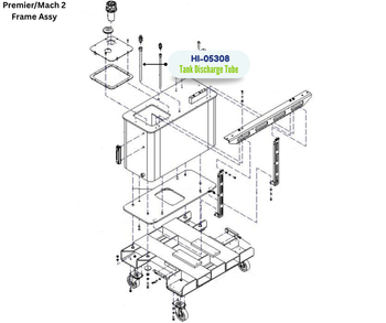 PMC TANK DISCHARGE TUBE (HI05308) (HI-05308)