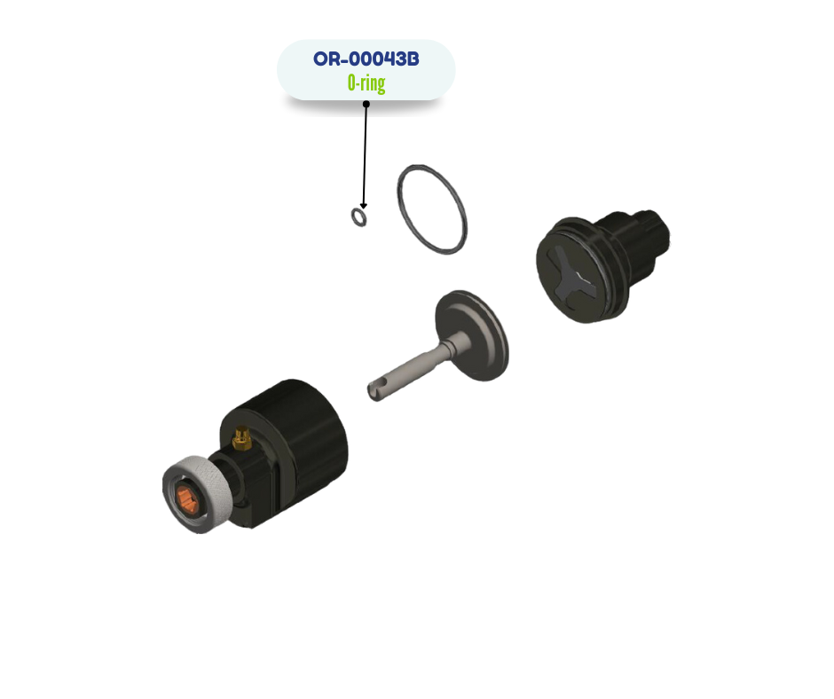 O-Ring, -010, Aflas, 80D (OR-00043B)