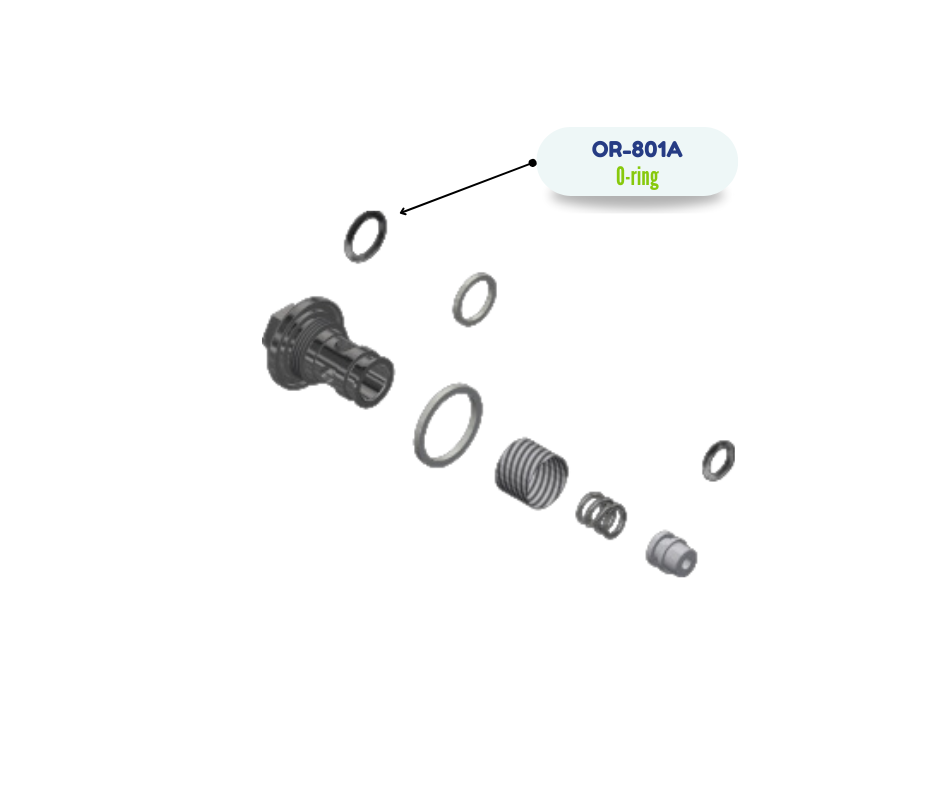 ORING #013 80D AFLAS (OR-801A)