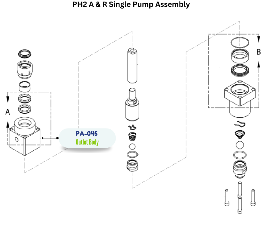 PMC OUTLET BODY (PA045) (PA-045)