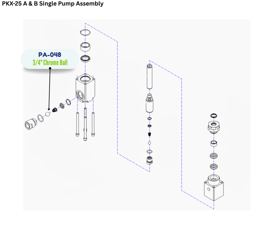 PMC 3/4 BALL (PA048) (PA-048)