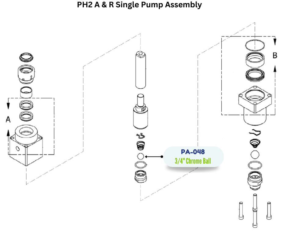 PMC 3/4 BALL (PA048) (PA-048)
