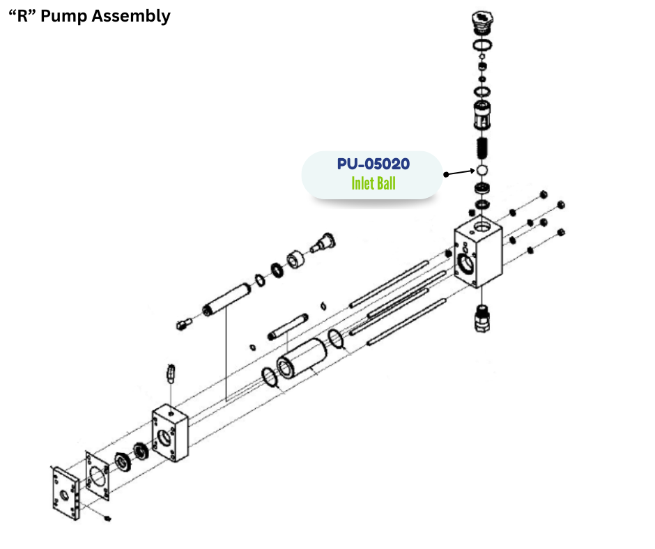 PMC INLET BALL (PU05020) (PU-05020)