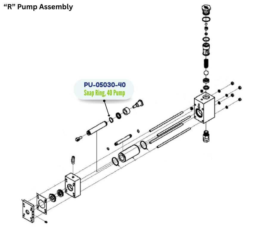 PMC SNAP RING, 40 PUMP (PU0503040) (PU-05030-40)